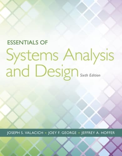 Essentials of Systems Analysis and Design (Pearson+)