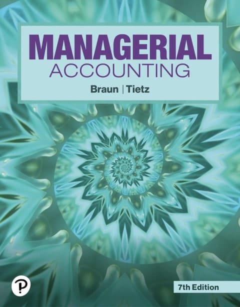 Managerial Accounting (Pearson+)
