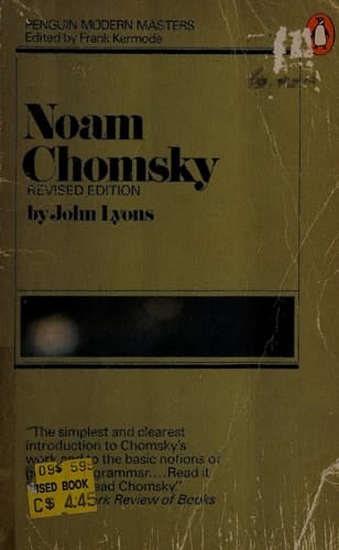 Noam Chomsky (Penguin Modern Masters)