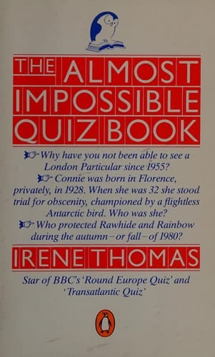 The Almost Impossible Quiz Book