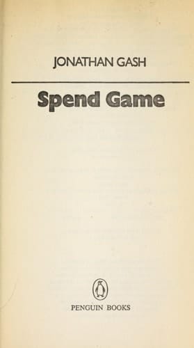 Spend Game (Lovejoy Mystery)