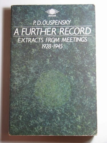 A Further Record Extracts from Meetings 1928-1945