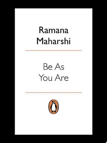 Be As You Are