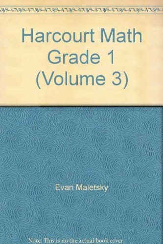 Harcourt Math Grade 1