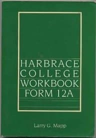 Harbrace College Workbook: Form 12A