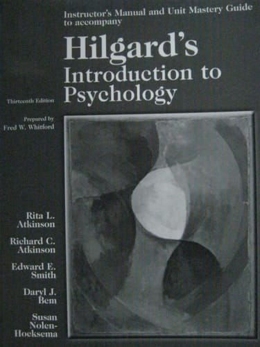 Hilgard's Introduction to Psychology