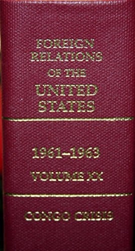 Foreign Relations of the United States 1961-1963