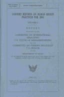 Country Reports on Human Rights Practices for 2001 Report, April 2002