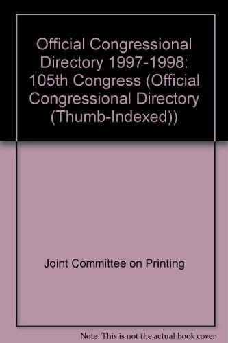 Official congressional directory 1997-1998