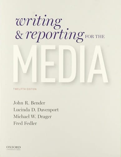 Writing and Reporting for the Media: Text and Workbook Package