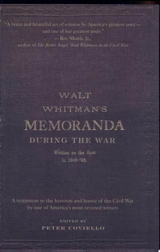 Memoranda During the War