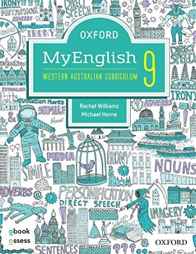 Oxford Myenglish 9 For Wa Curriculum Student Book + Obook Assess + Upskill