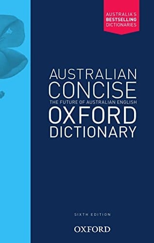 Australian Concise Oxford Dictionary Paperback 6E