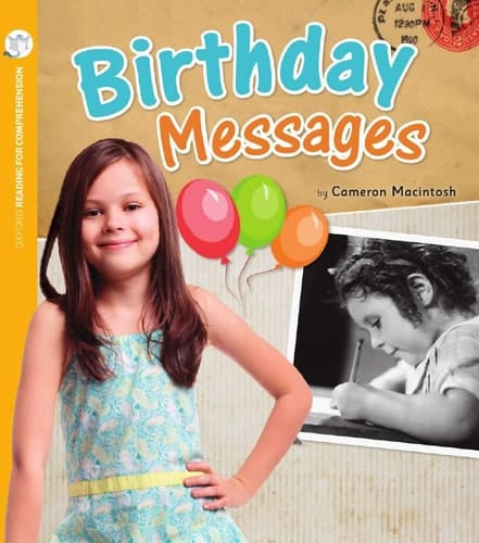 Birthday Messages: Oxford Level 4: Pack of 6 (Oxford Reading for Comprehension)