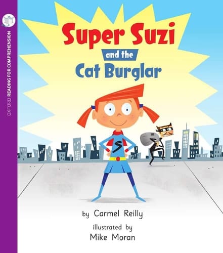 Super Suzi and the Cat Burgular (Pack of 6 with Comprehension Card)