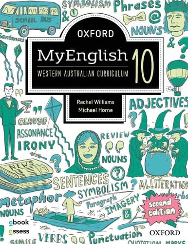 Oxford MyEnglish 10 WA Student book + obook assess (Oxford MyEnglish WA)