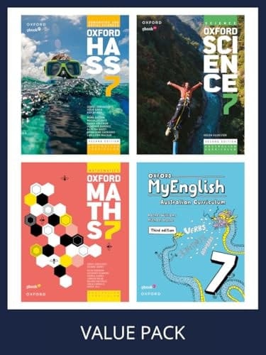 Oxford Value Pack Australian Curriculum 7 2025 (print+1yr Digital Licence)