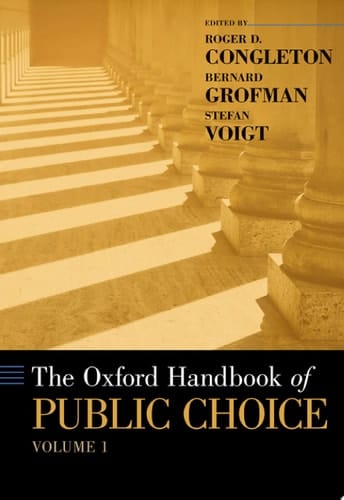 The Oxford Handbook Of Public Choice. Volume 1