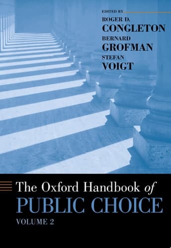 The Oxford Handbook of Public Choice, Volume 2 (Oxford Handbooks)