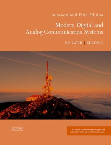 Modern Digital and Analog Communication (The Oxford Series in Electrical and Computer Engineering)