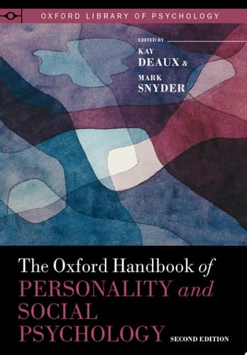 The Oxford Handbook of Personality and Social Psychology (Oxford Library of Psychology)