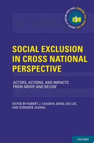 Social Exclusion In Cross-national Perspective