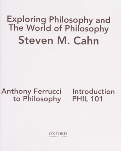 Exploring Philosophy 6th Edition