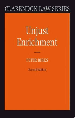 Unjust Enrichment (Clarendon Law Series)
