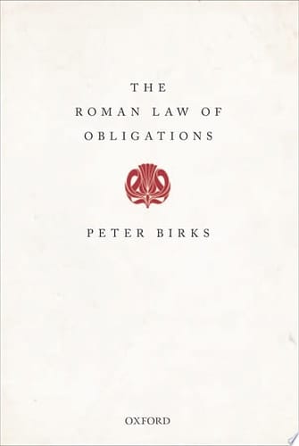 The Roman Law Of Obligations