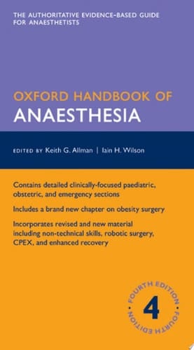Oxford Handbook Of Anaesthesia