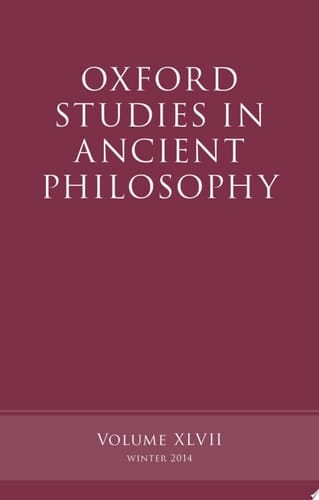 Oxford Studies in Ancient Philosophy, Volume 47