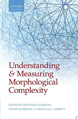 Understanding and Measuring Morphological Complexity