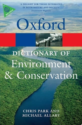 A Dictionary Of Environment And Conservation