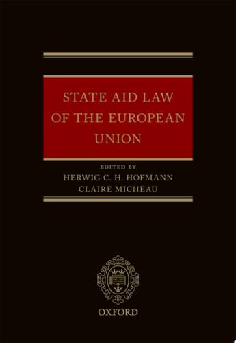 State Aid Law Of The European Union