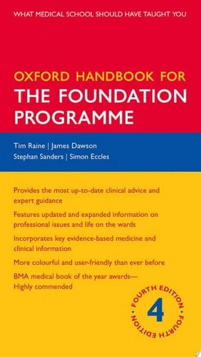 Oxford Handbook For The Foundation Programme