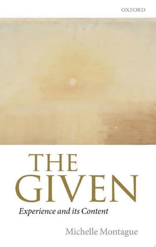 The Given: Experience and its Content