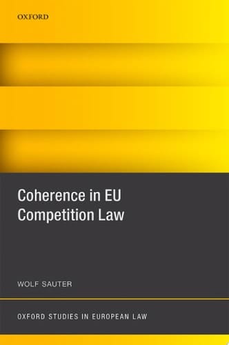 Coherence In Eu Competition Law