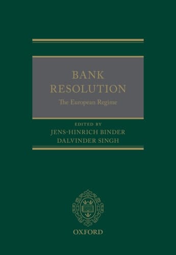 Bank Resolution: The European Regime