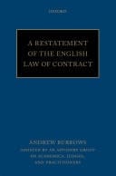A Restatement of the English Law of Contract