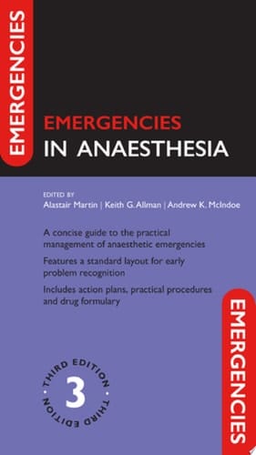 Emergencies In Anaesthesia