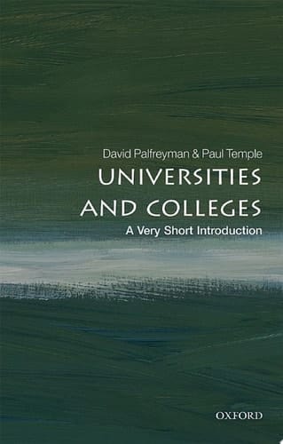 Universities and Colleges: A Very Short Introduction (Very Short Introductions)