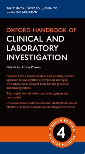 Oxford Handbook of Clinical and Laboratory Investigation (Oxford Medical Handbooks)