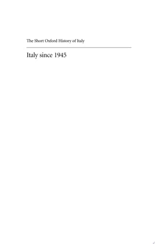 Italy Since 1945