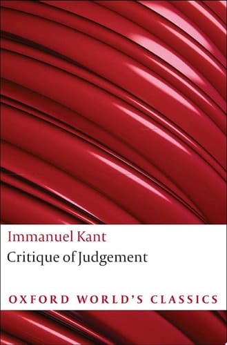 Critique of Judgement (Oxford World's Classics)