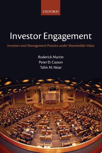 Investor Engagement: Investors and Management Practice under Shareholder Value