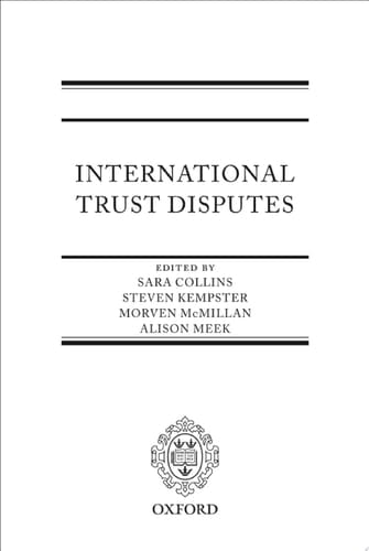 International Trust Disputes