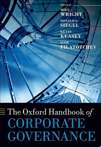 OHB CORPORATE GOVERNANCE OHBK C (Oxford Handbooks)