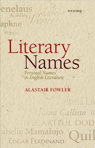 Literary Names: Personal Names in English Literature
