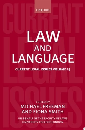 Law And Language