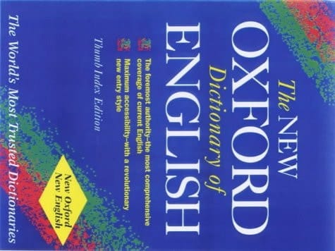 The New Shorter Oxford English Dictionary on Historical Principles